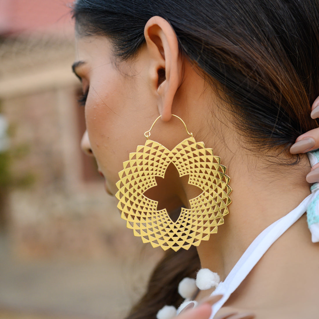 Fractal earrings