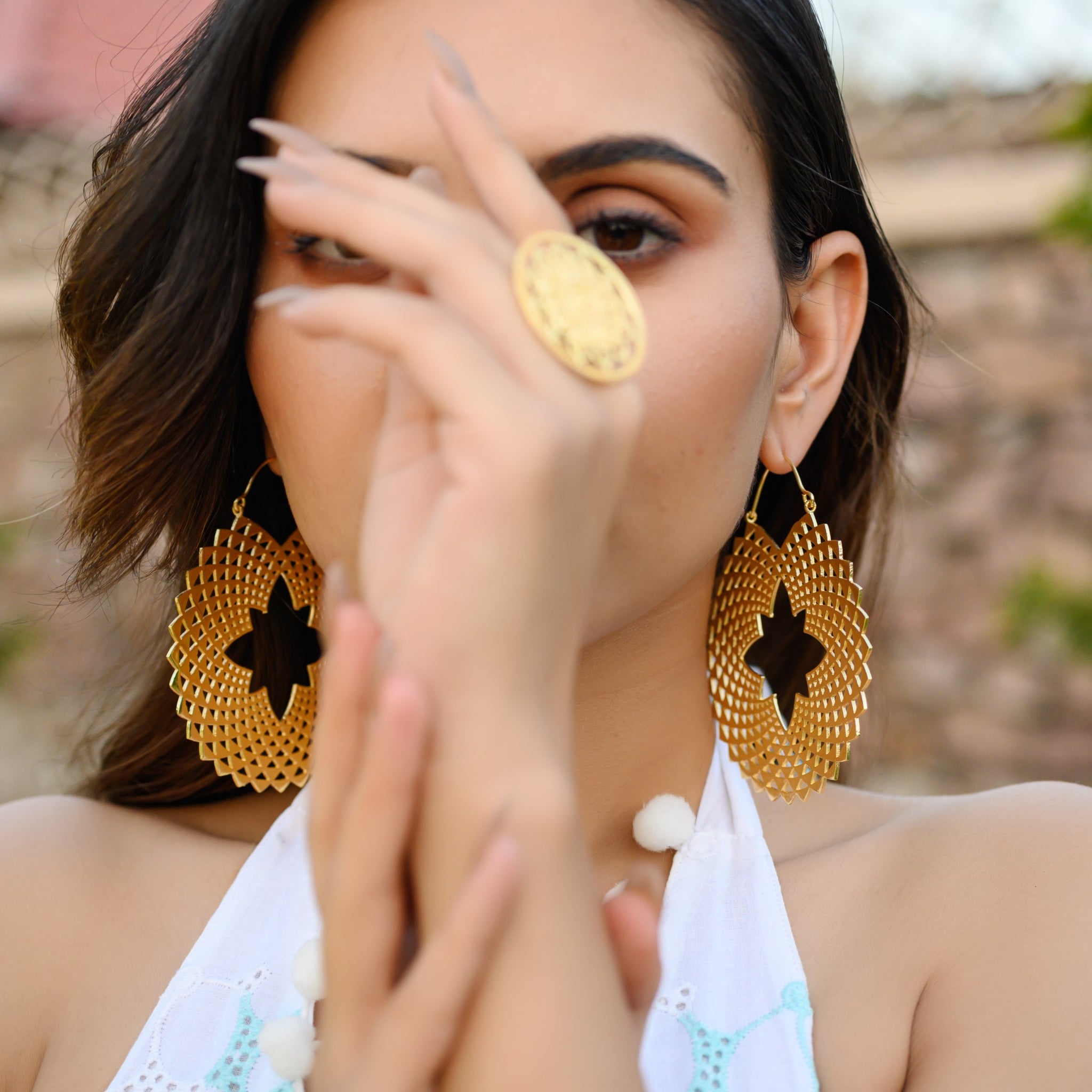 Fractal earrings