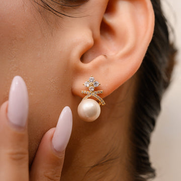 ELEGENT PEARL EARRING