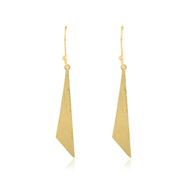 TRIANGLE SCULPT EARRINGS