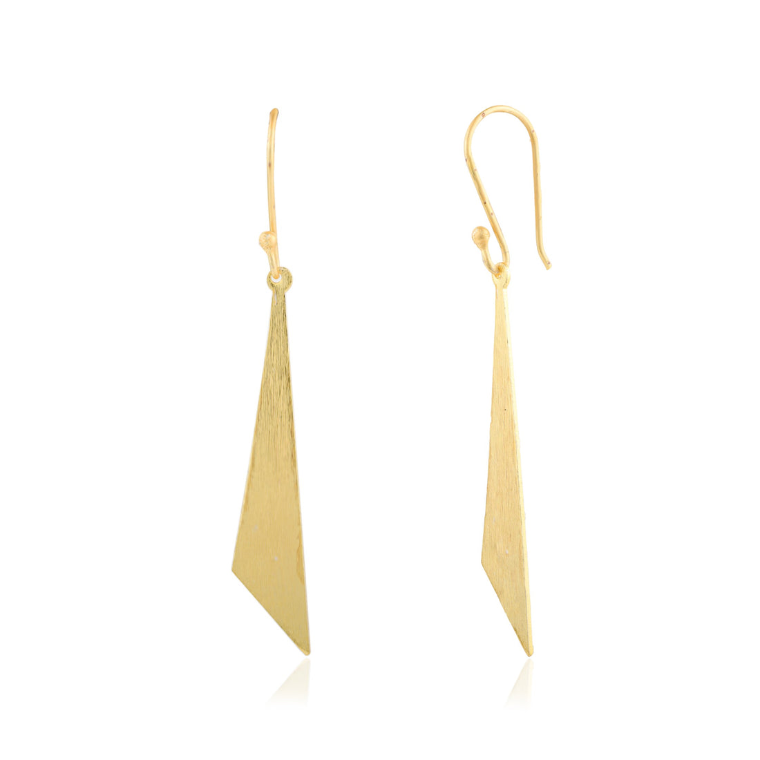 TRIANGLE SCULPT EARRINGS