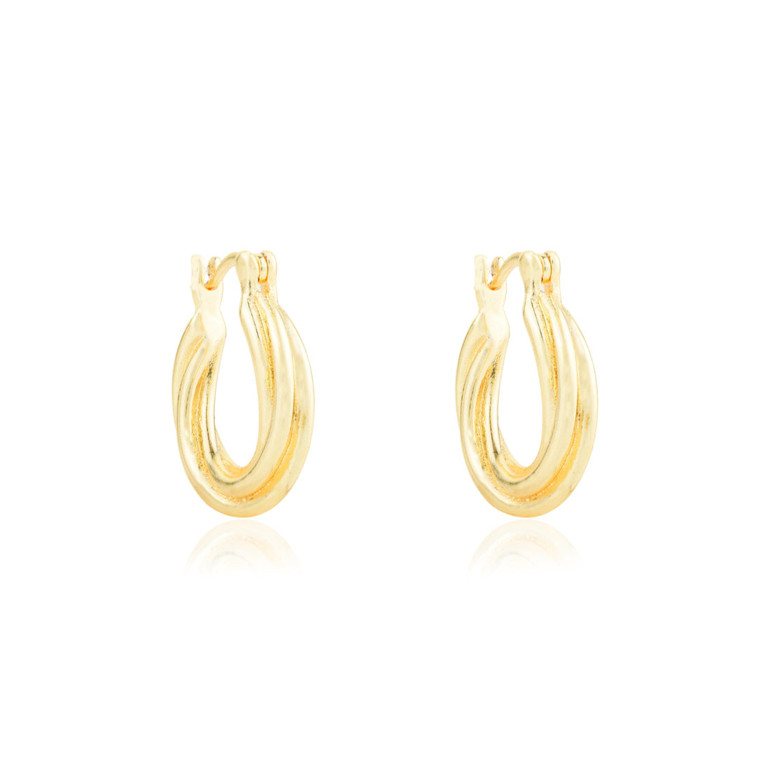 Mini Twisted Hoops