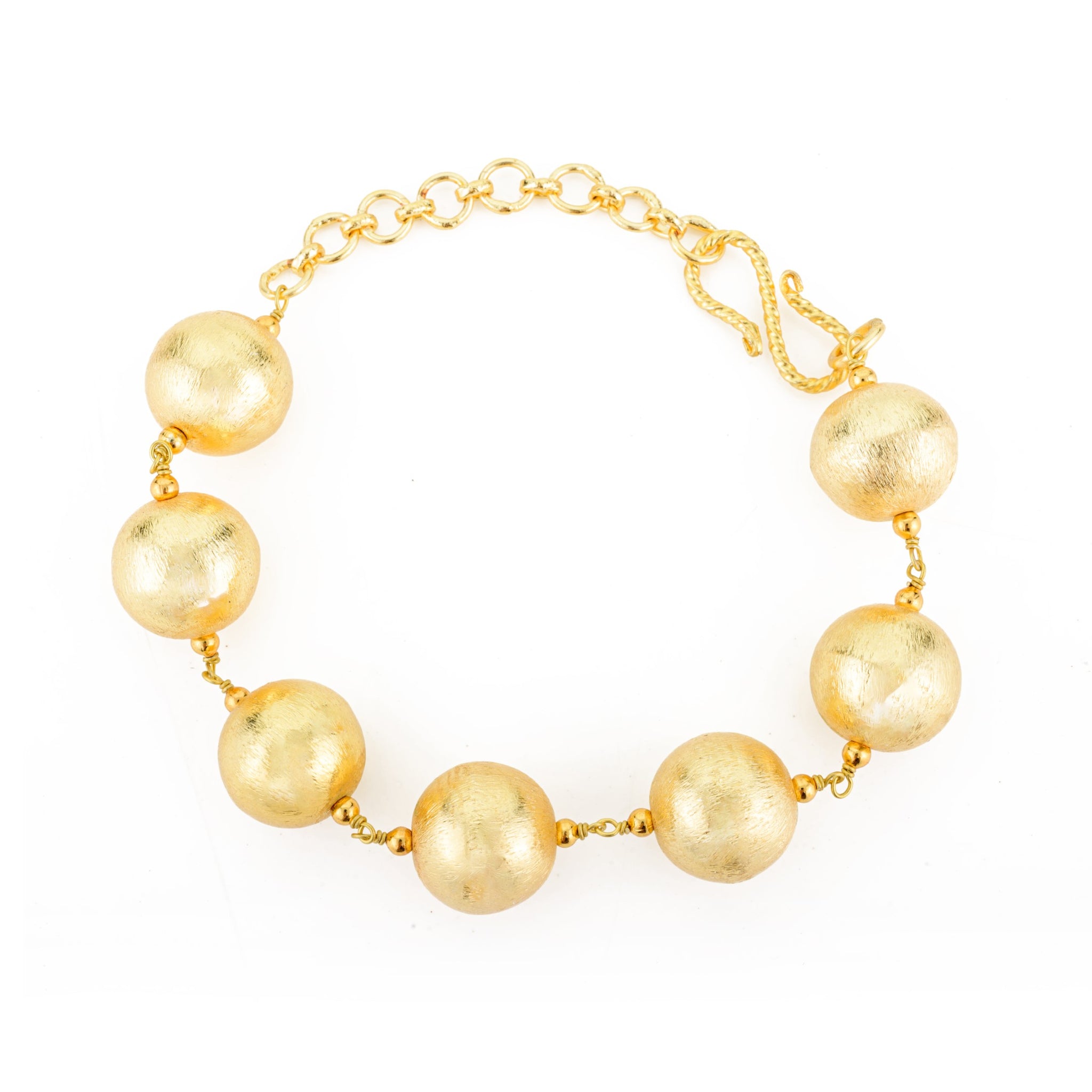 Golden Ball Bracelet