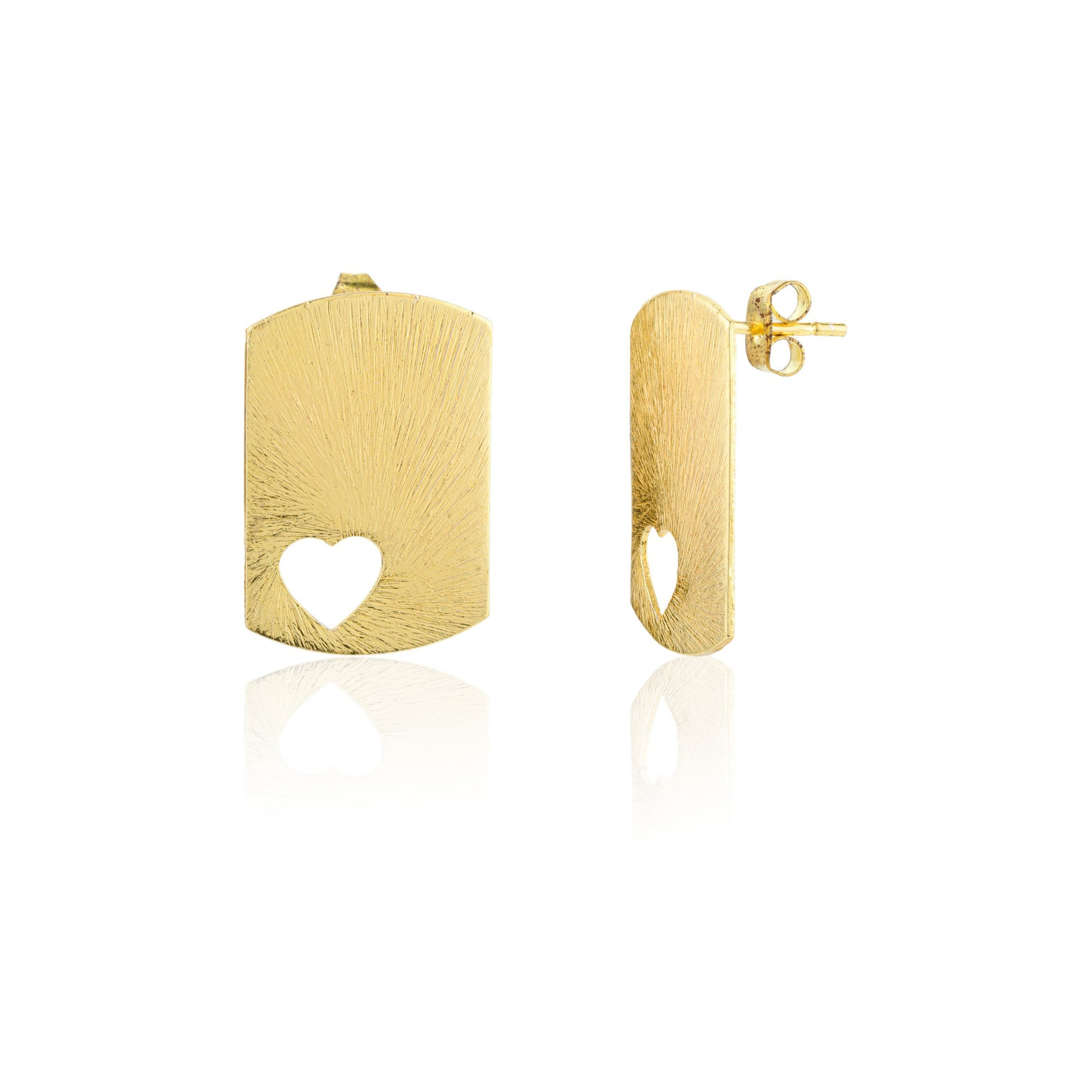 Heart shaped earrings