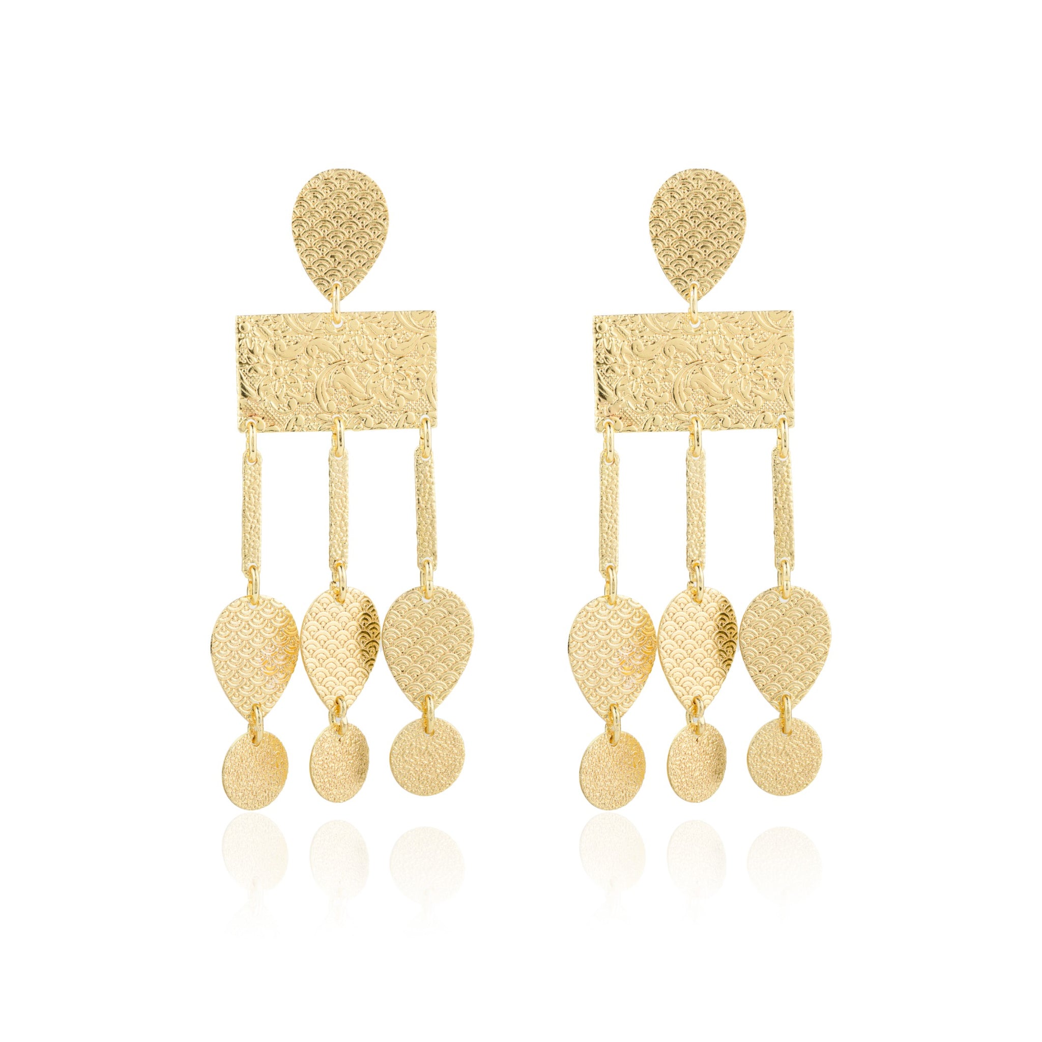 CONTEMPORARY DROP EARRINGS