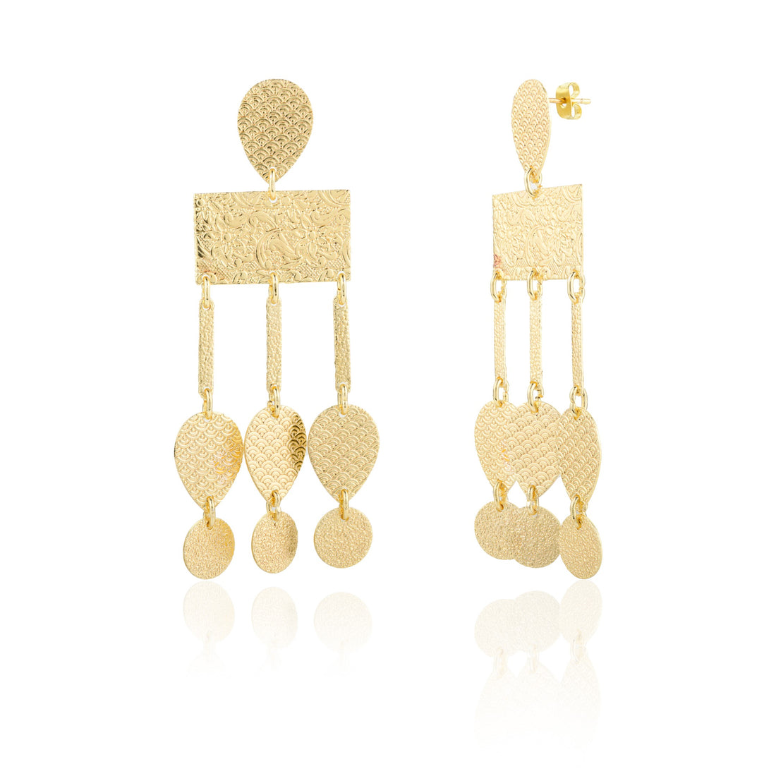 CONTEMPORARY DROP EARRINGS