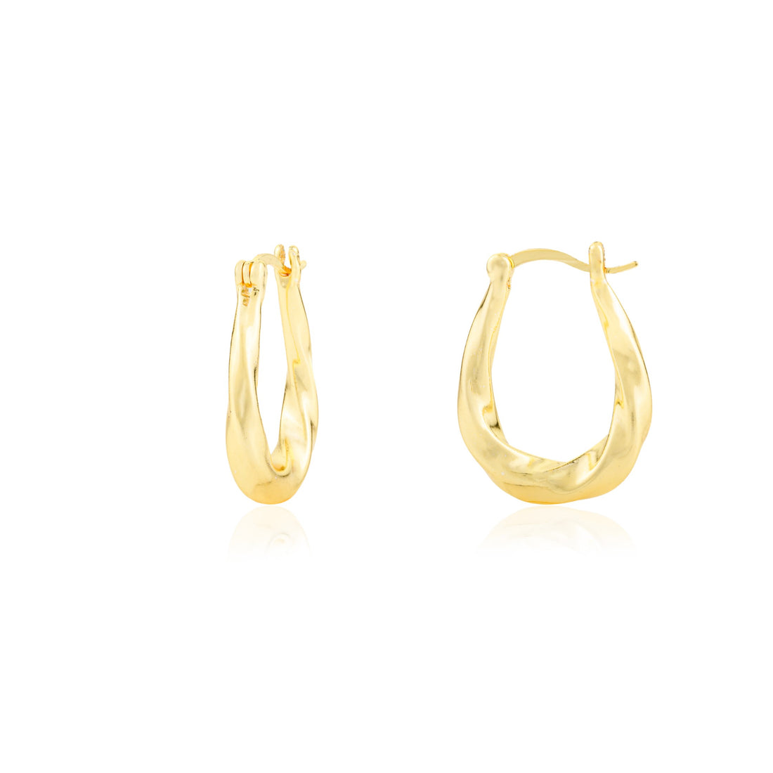 Long Twisted Hoops