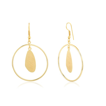 PEARDROP DANGLE EARRINGS