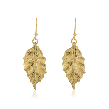 DRY LEAF EARRING