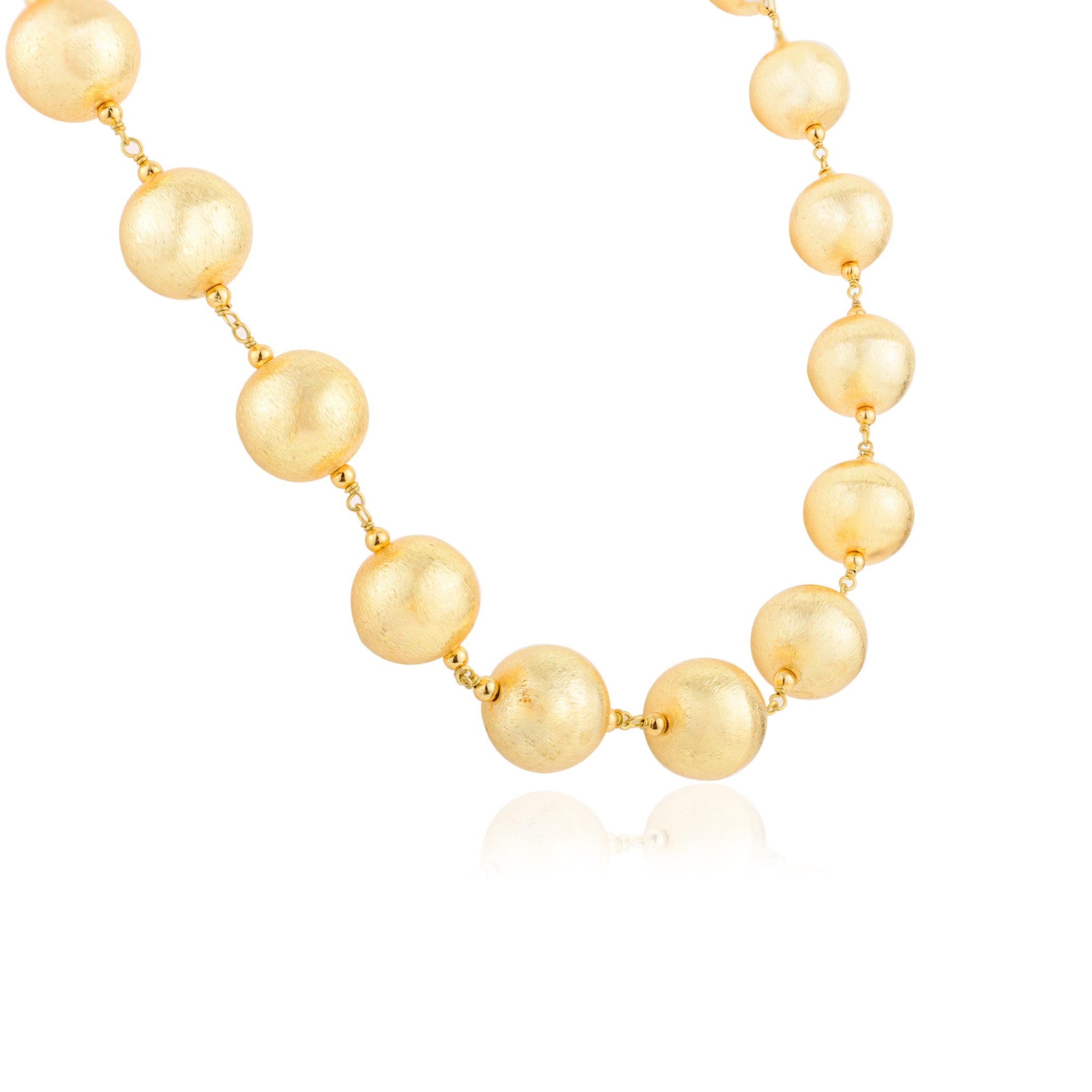 Golden Ball Necklace